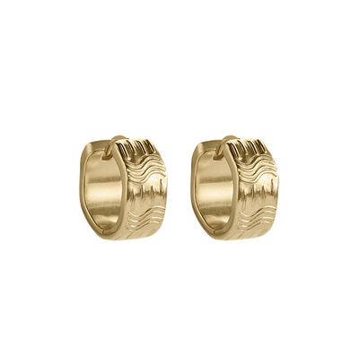 Kirstin Ash Glisten Hoops, Gold