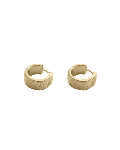 Kirstin Ash Glisten Hoops, Gold