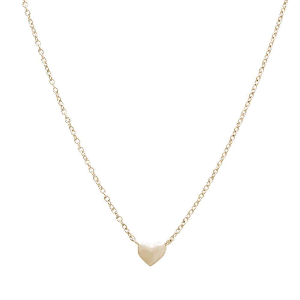 Kirstin Ash 9k Gold L'Amour Heart Necklace