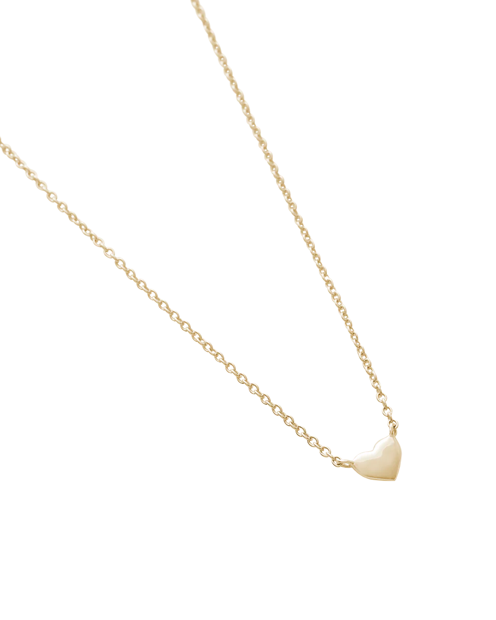 Kirstin Ash 9k Gold L'Amour Heart Necklace