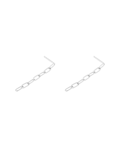 Kirstin Ash Rue Chain Earrings, Silver