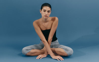 Kirstin Ash Synergy Hoops, Silver