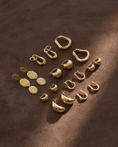 Kirstin Ash Tresor Earrings, Gold