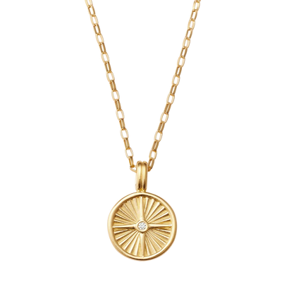 Kirstin Ash Wander Coin Necklace, Gold