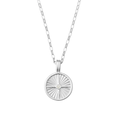 Kirstin Ash Wander Coin Necklace, Silver