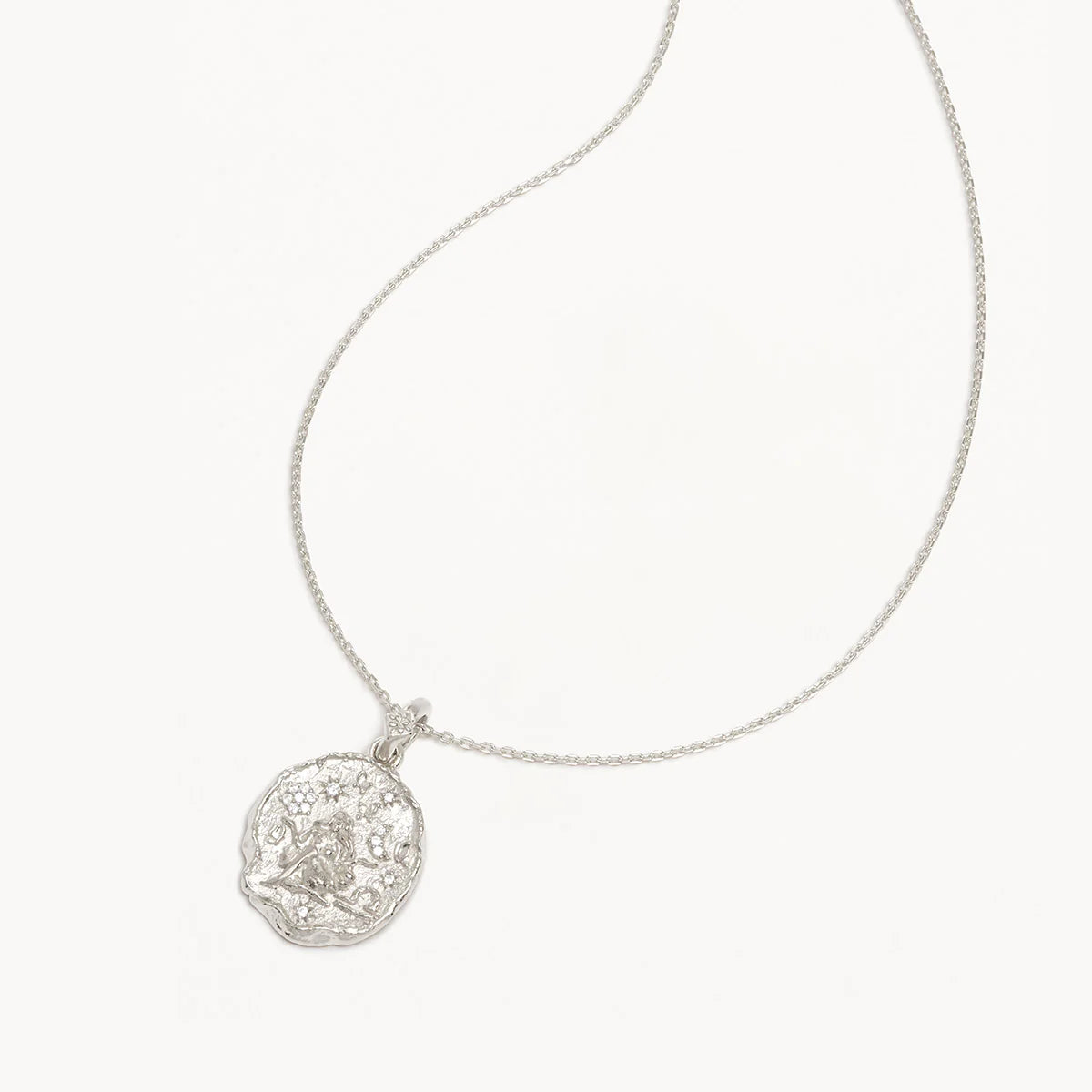 By Charlotte She Is Zodiac Necklace, Silver