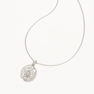 By Charlotte She Is Zodiac Necklace, Silver