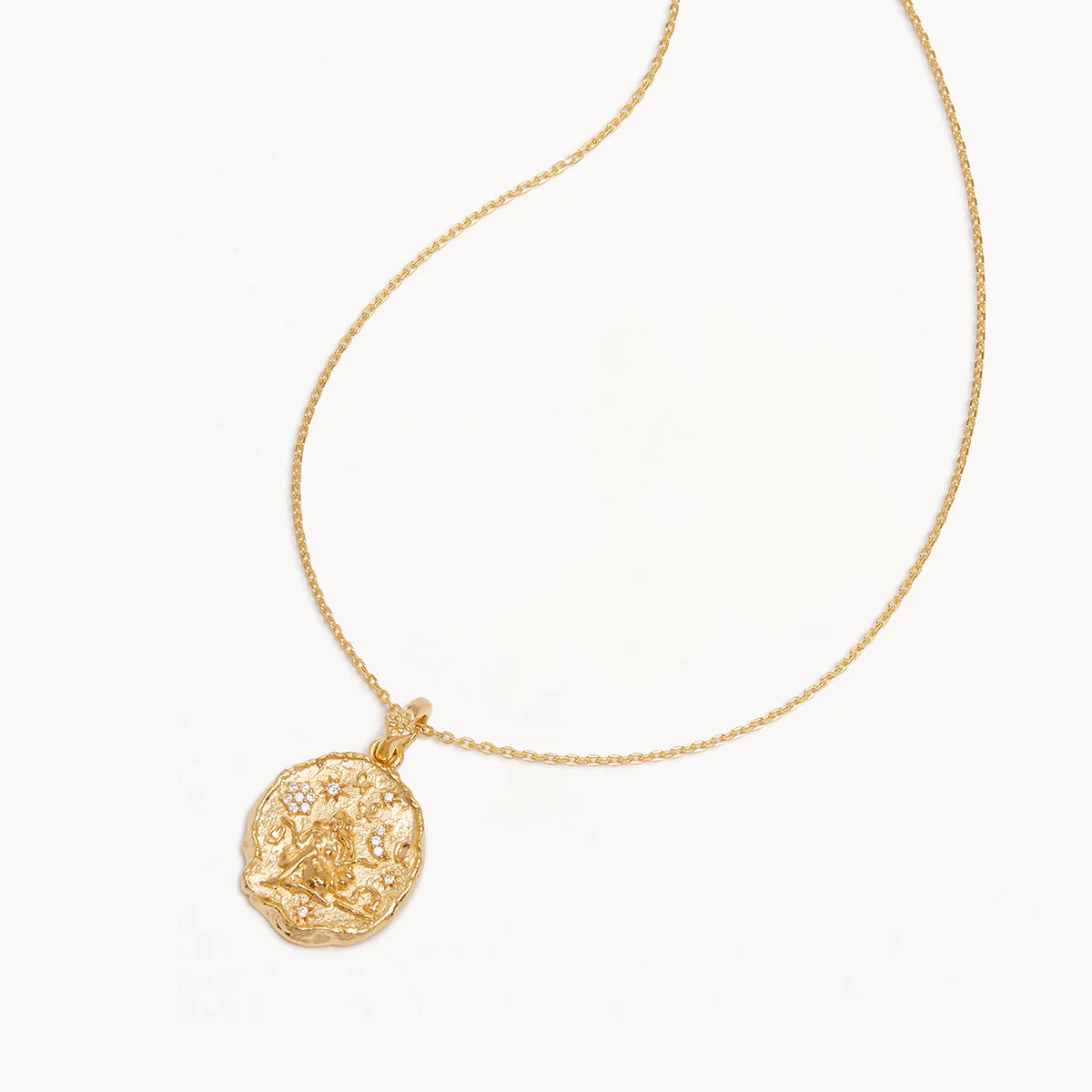 By Charlotte She Is Zodiac Necklace, Gold