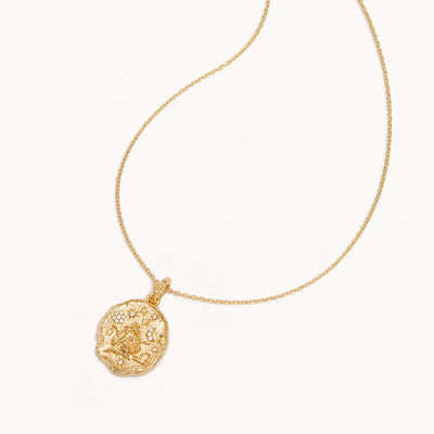 By Charlotte She Is Zodiac Necklace, Gold