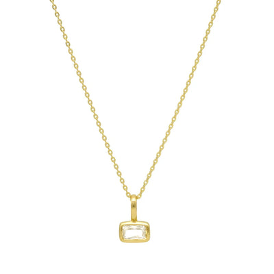 Linda Tahija Calibri Necklace, Gold