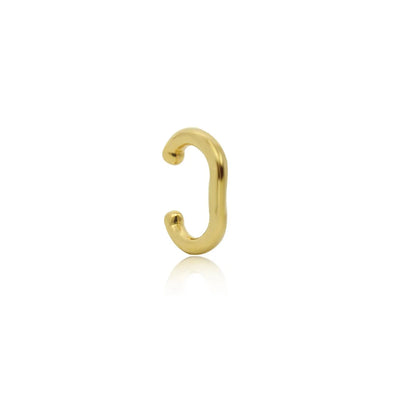 Linda Tahija Curve Ear Cuff, Gold