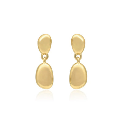 Linda Tahija Lou Drop Earrings, Gold