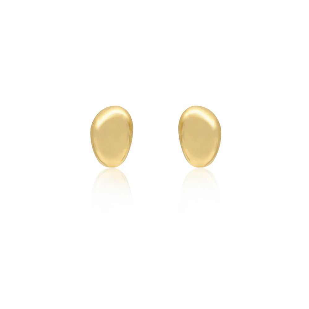 Linda Tahija Lou Stud Earrings, Gold