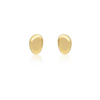 Linda Tahija Lou Stud Earrings, Gold