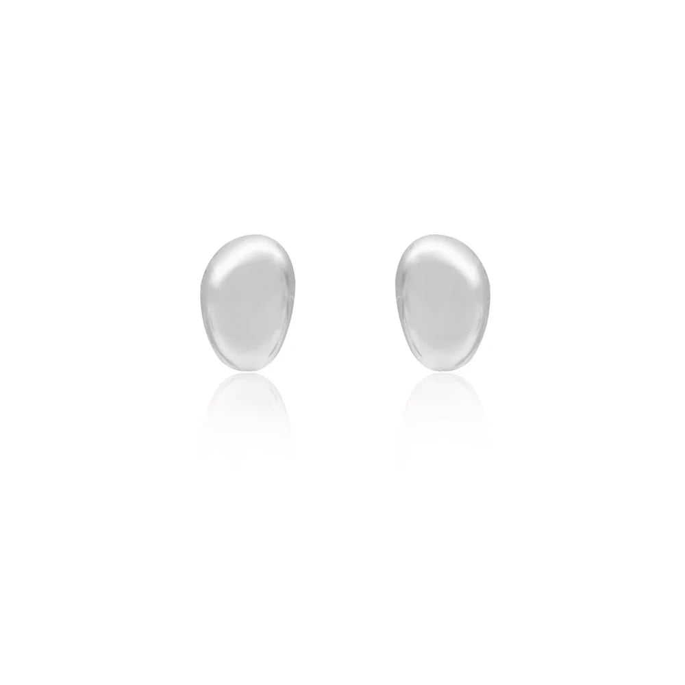 Linda Tahija Lou Stud Earrings, Silver