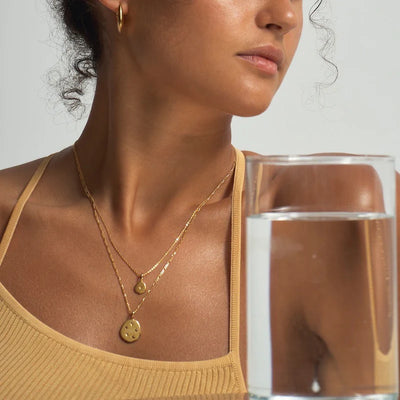Linda Tahija Vega Necklace, Gold