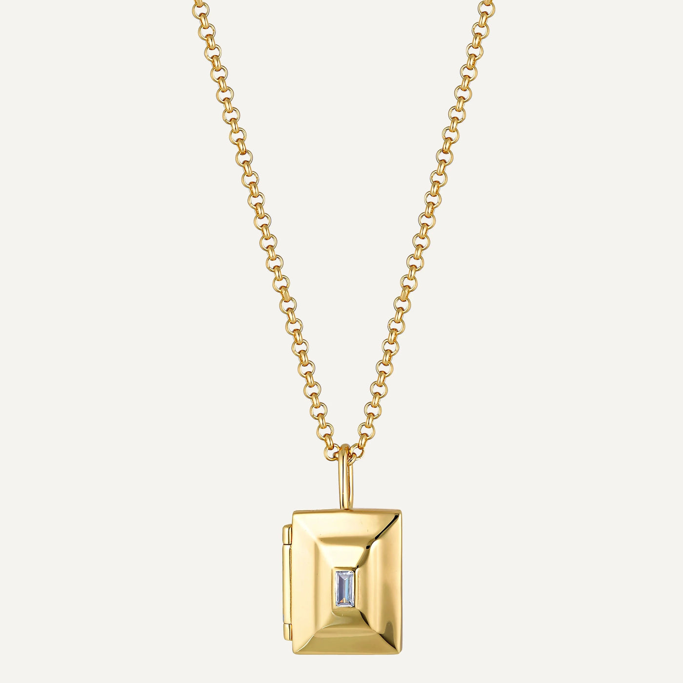 Avant Studio Valerie Locket Necklace, Gold