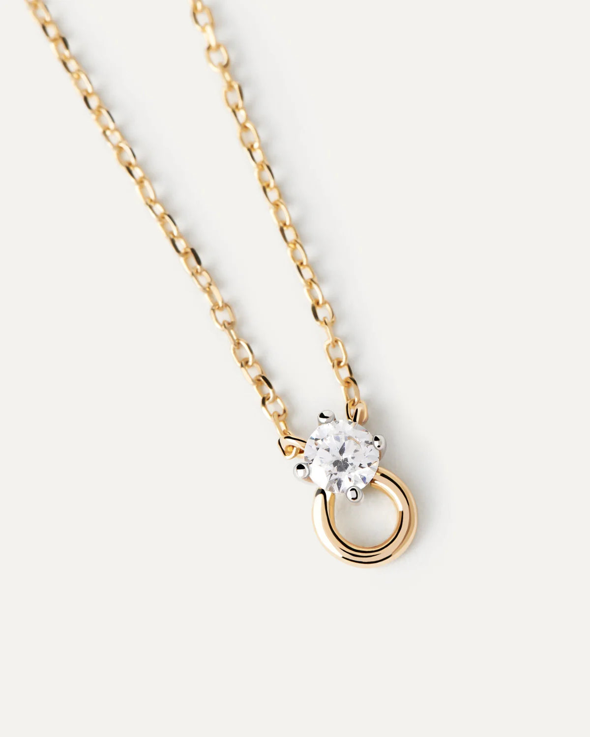 PD Paola Fine 18k Gold Diamond Ari Necklace