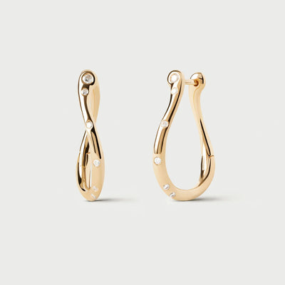 PD Paola Air Mini Hoops, Gold