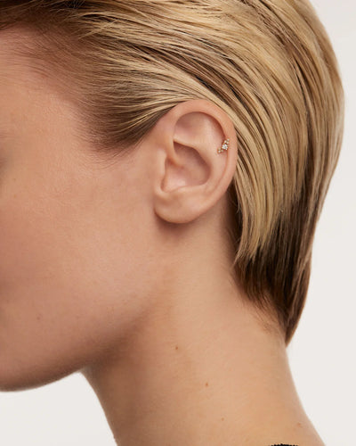 PD Paola Fine 18k Gold Diamond Amelie Cartilage Earring