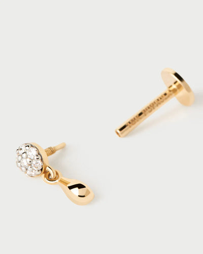 PD Paola Fine 18k Gold Diamond Noe Cartilage Earring
