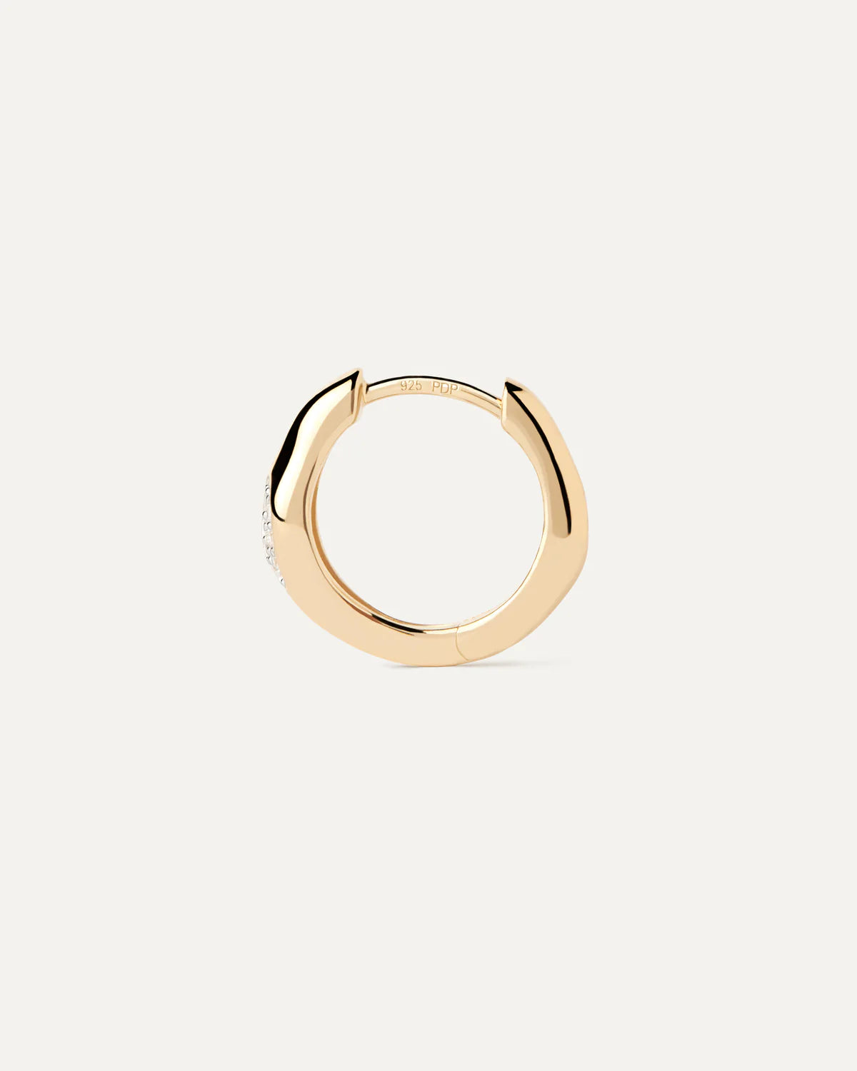 PD Paola Onda Hoop Earrings, Gold