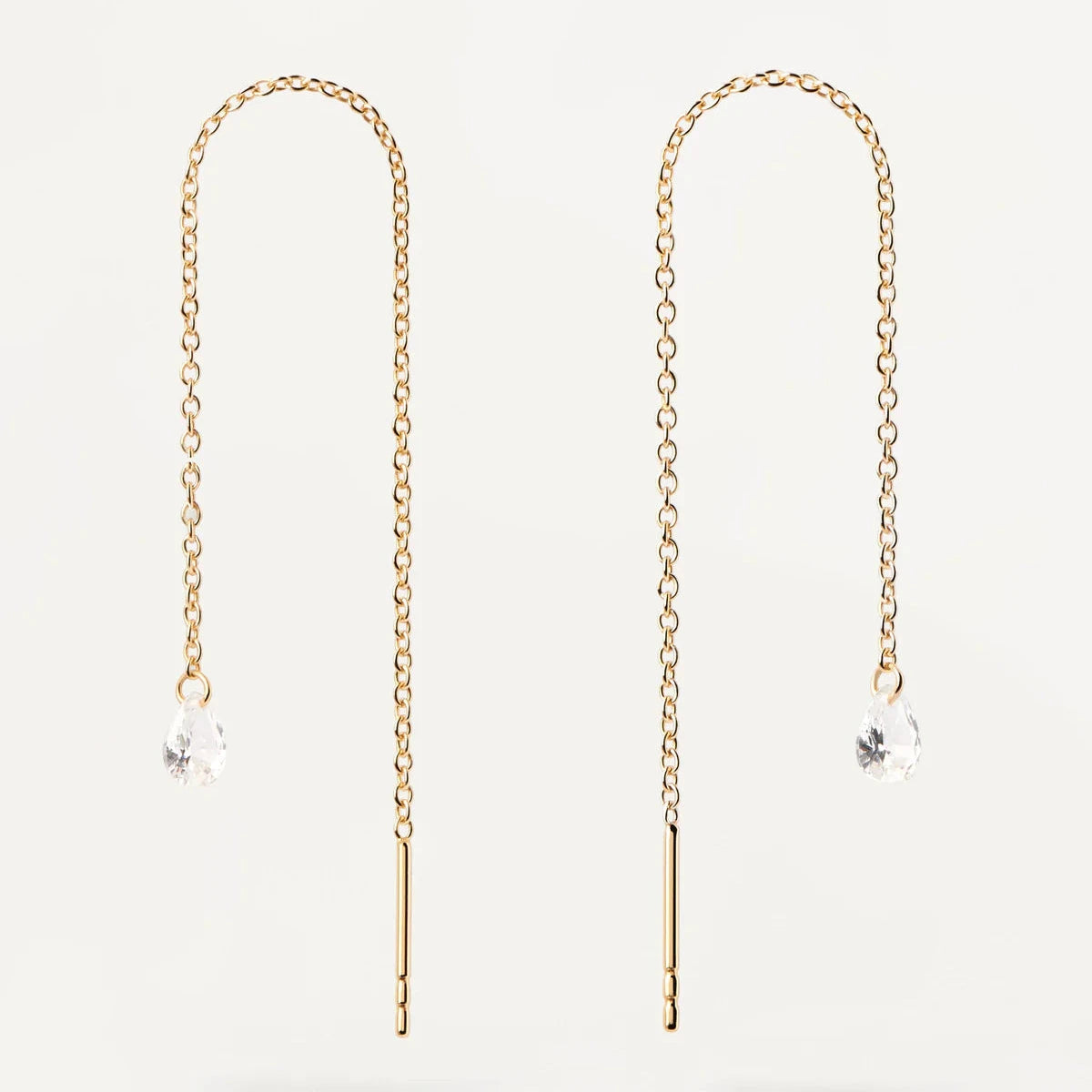 PD Paola Waterfall Drop Earrings, Gold