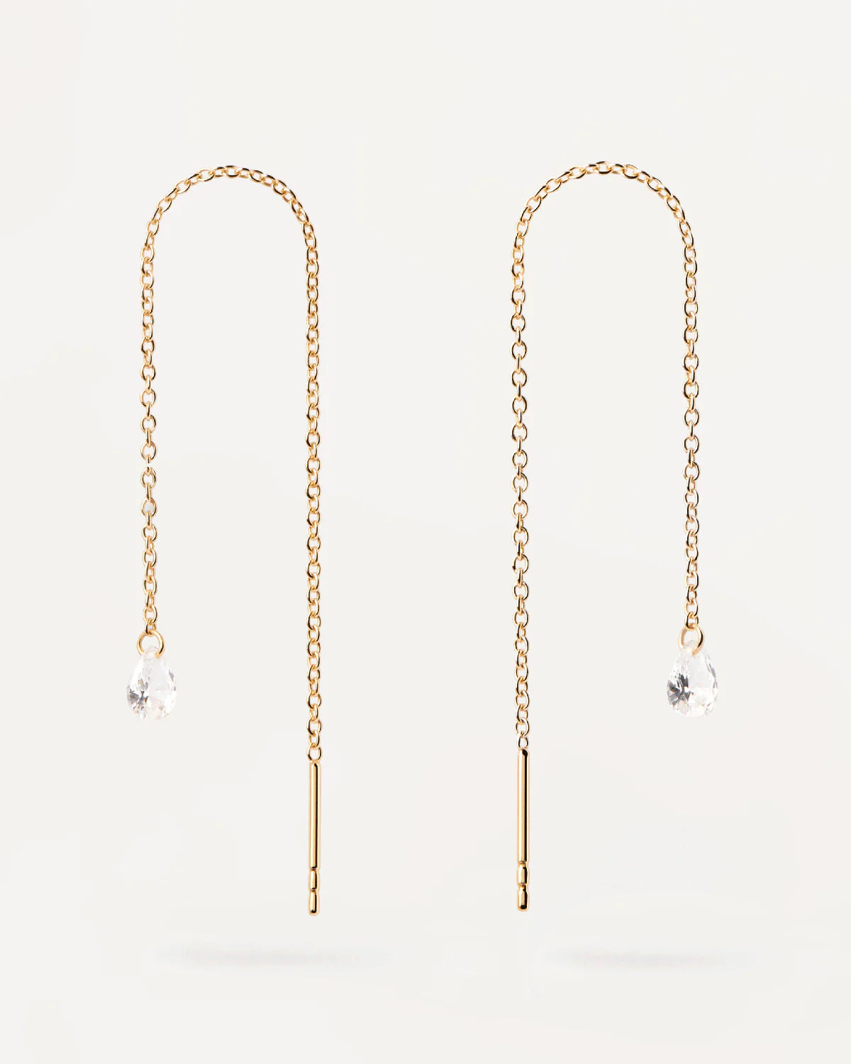 PD Paola Waterfall Drop Earrings, Gold