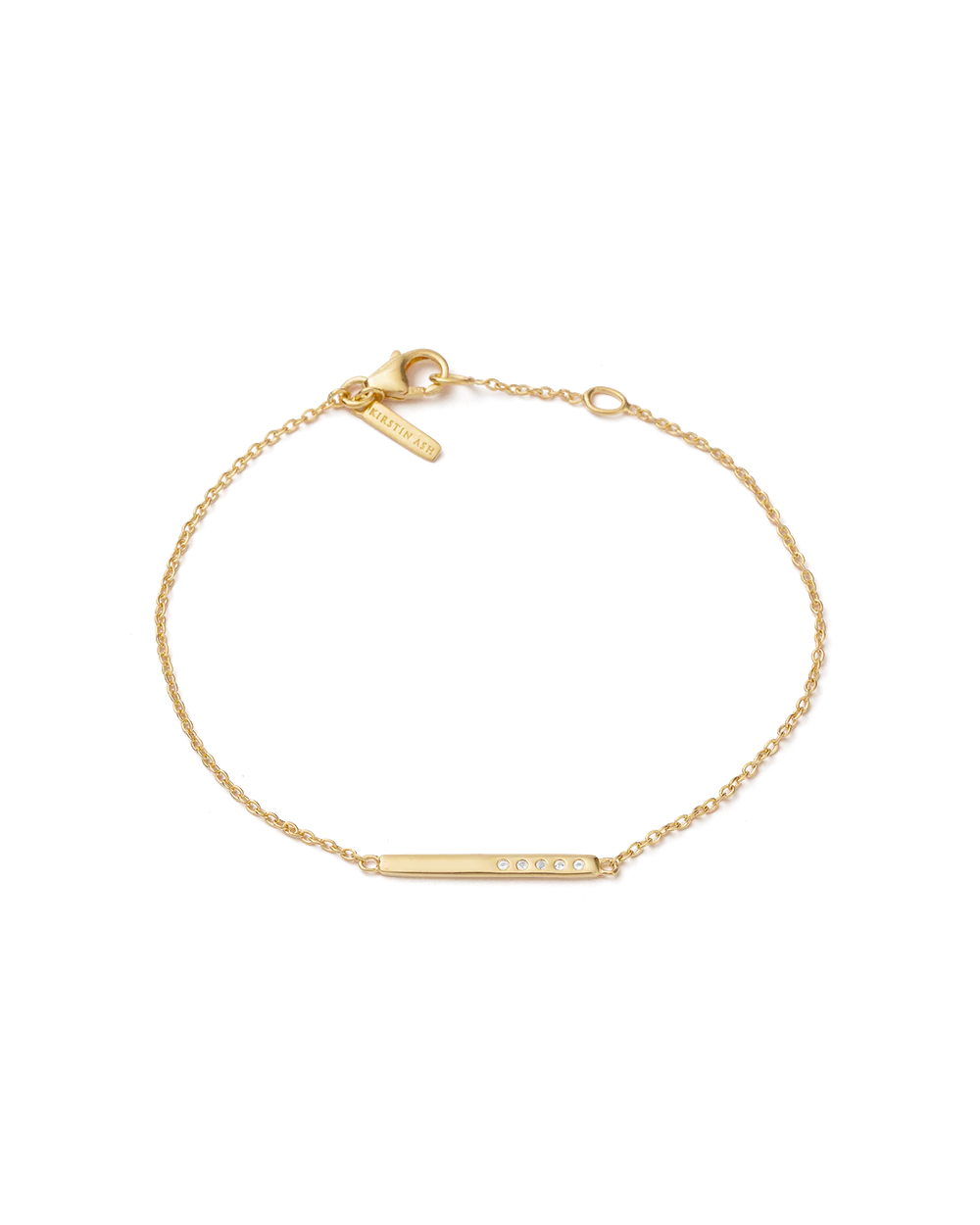 Kirstin Ash Sun Lines Bar Bracelet, Gold