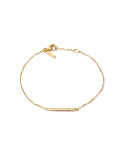 Kirstin Ash Sun Lines Bar Bracelet, Gold