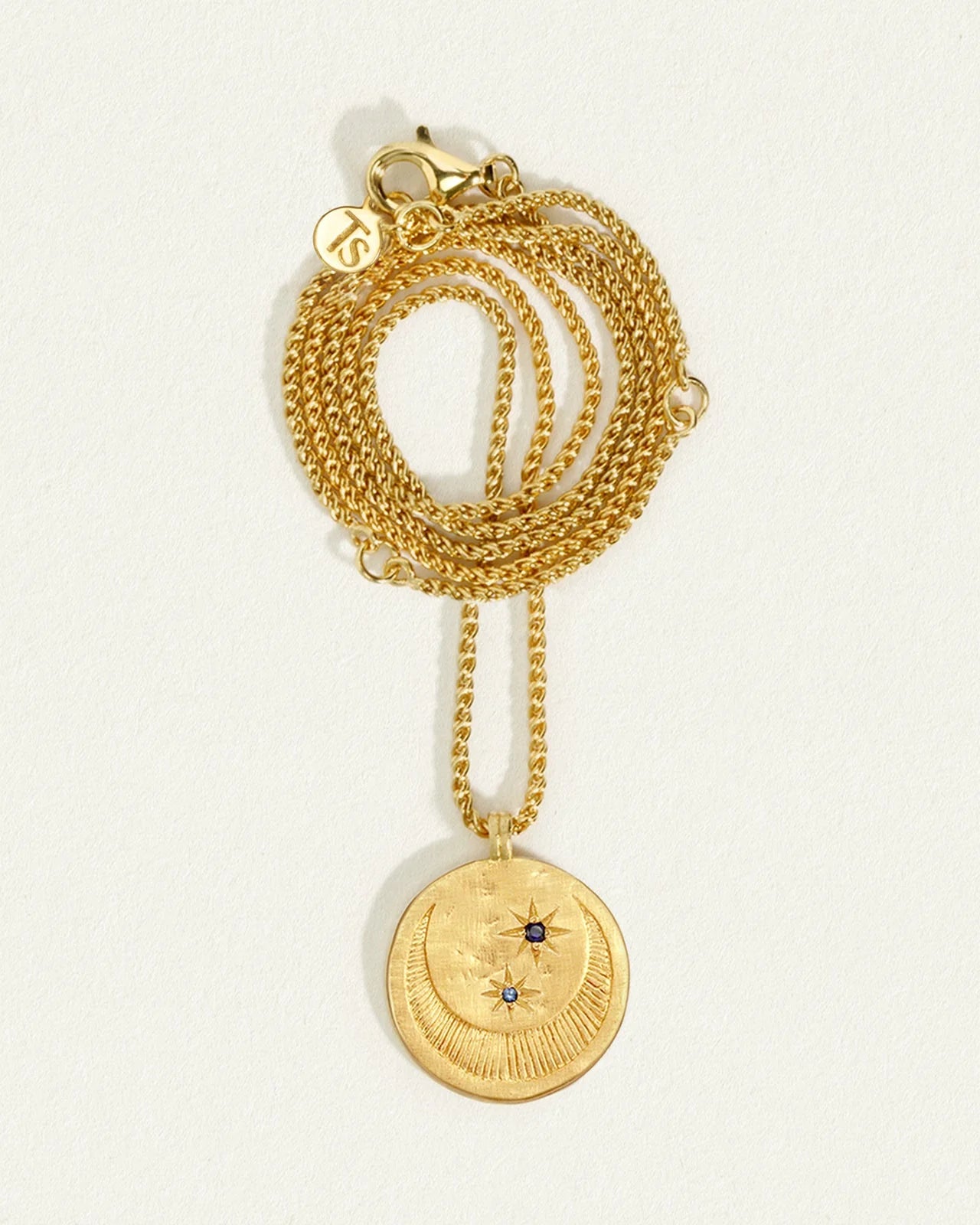 Temple of the Sun Celeste Necklace, Gold