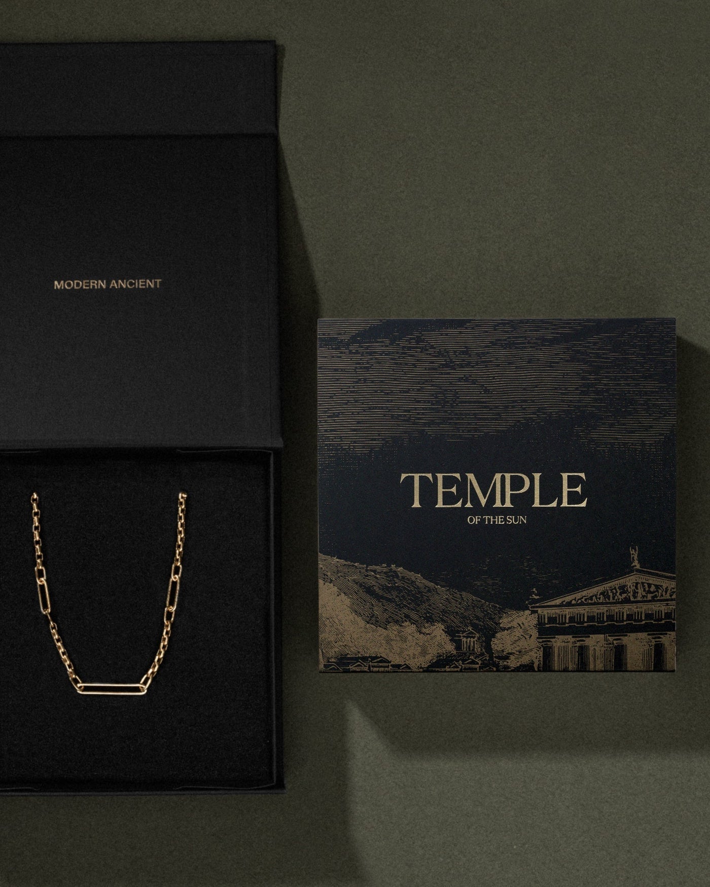 Temple of the Sun Alba Station Chain, Silver