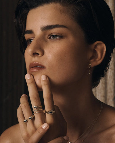 Temple of the Sun Solid Gold Alessia Ring
