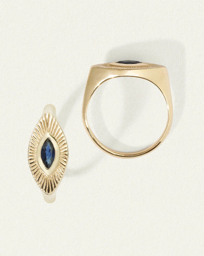 Temple of the Sun Solid Gold Alessia Ring