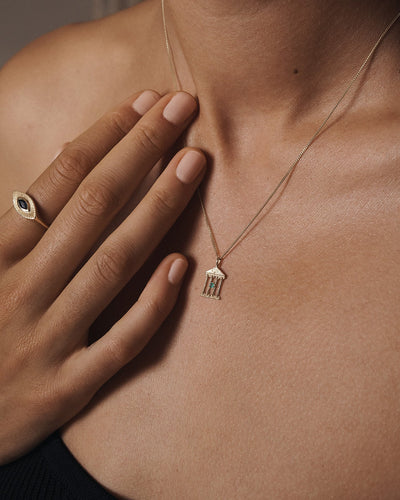 Temple of the Sun Solid Gold Alessia Ring