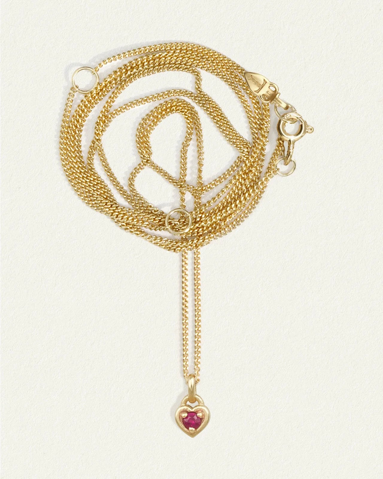 Temple of the Sun Solid Gold Eos Necklace