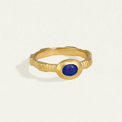 Temple of the Sun Lazuli Ring, Gold