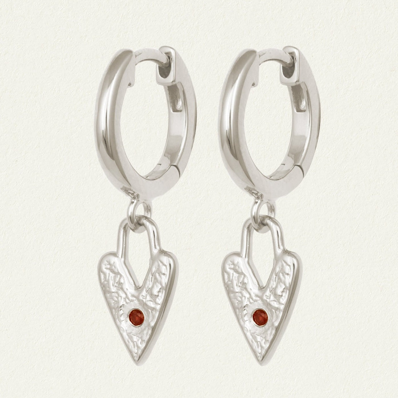 Temple of the Sun Lover Earrings, Silver
