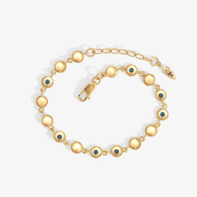 Temple of the Sun Mavi Chain Bracelet, Gold