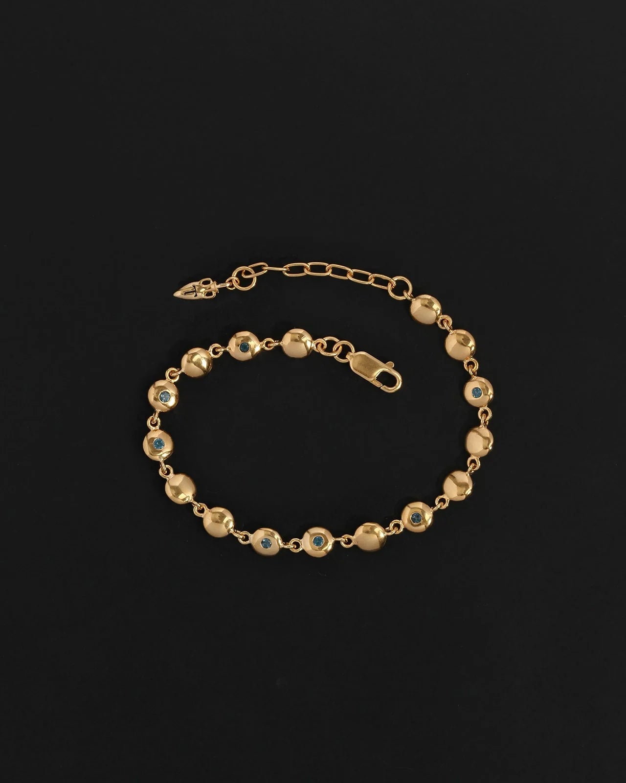 Temple of the Sun Mavi Chain Bracelet, Gold