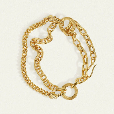 Temple of the Sun Rani Bracelet, Gold