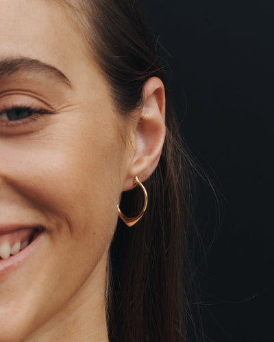 Temple of the Sun Saba Hoops, Gold