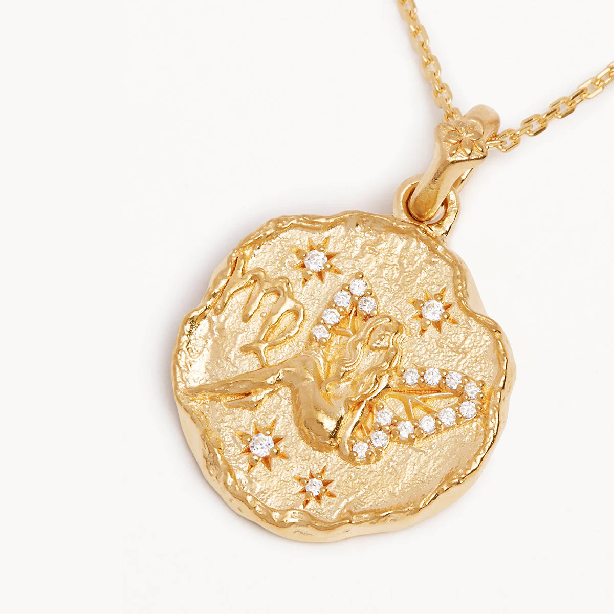 By Charlotte She Is Zodiac Necklace, Gold