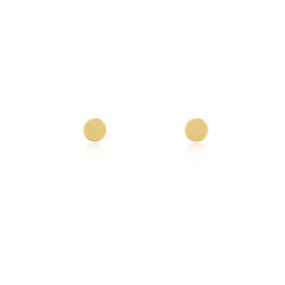 Linda Tahija Dot Stud Earrings, Gold