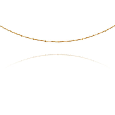 Temple of the Sun Fine Choker Chain, Gold