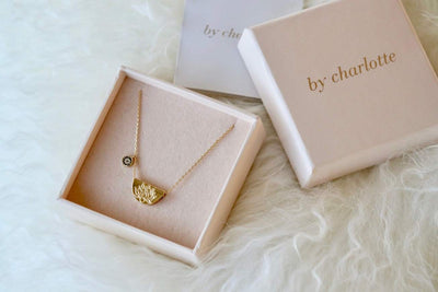 By Charlotte Lucky Lotus Necklace, Gold