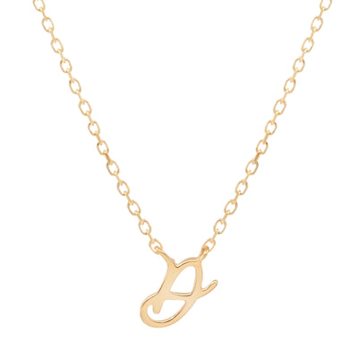 By Charlotte 14k Gold Love Letter Initial Necklace