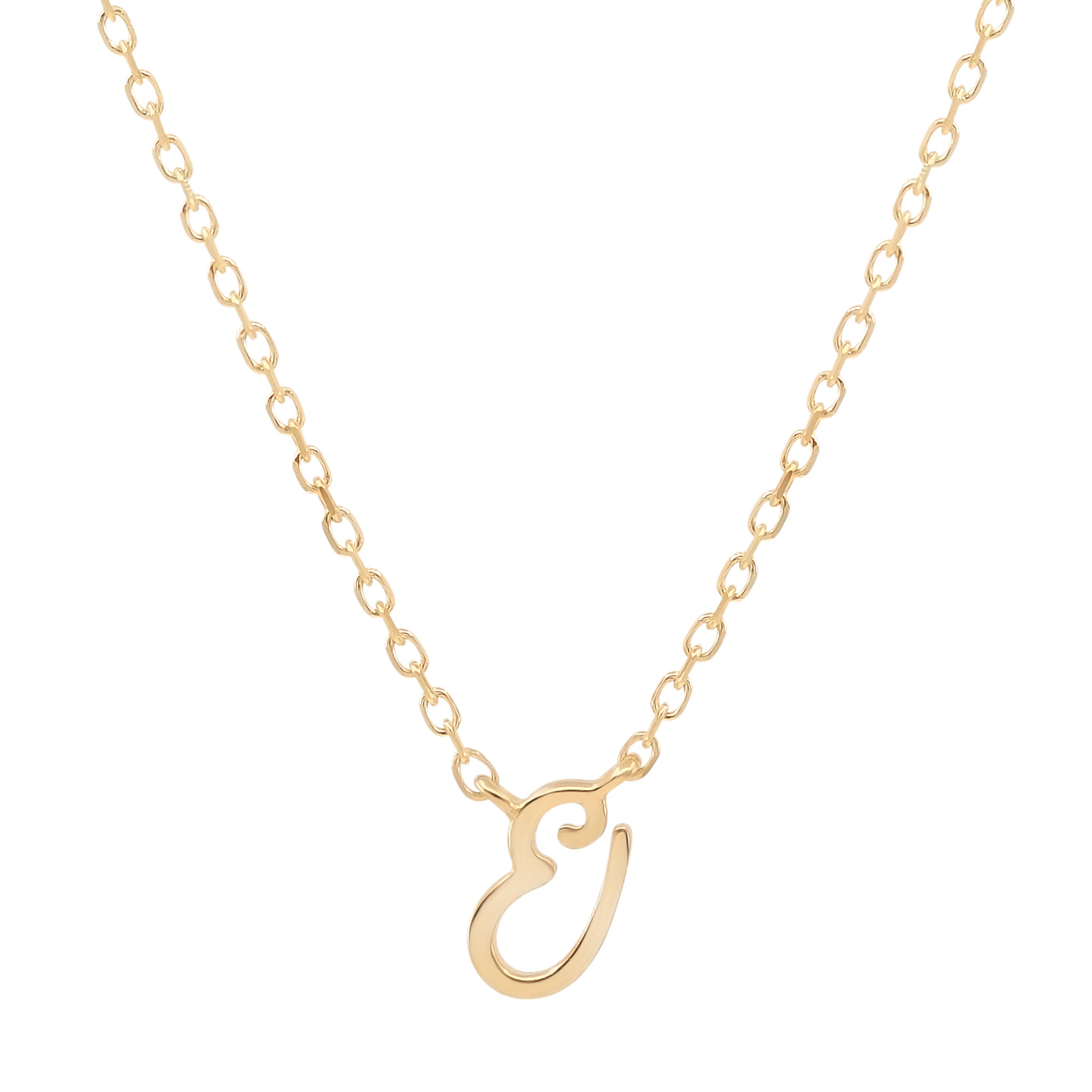 By Charlotte 14k Gold Love Letter Initial Necklace