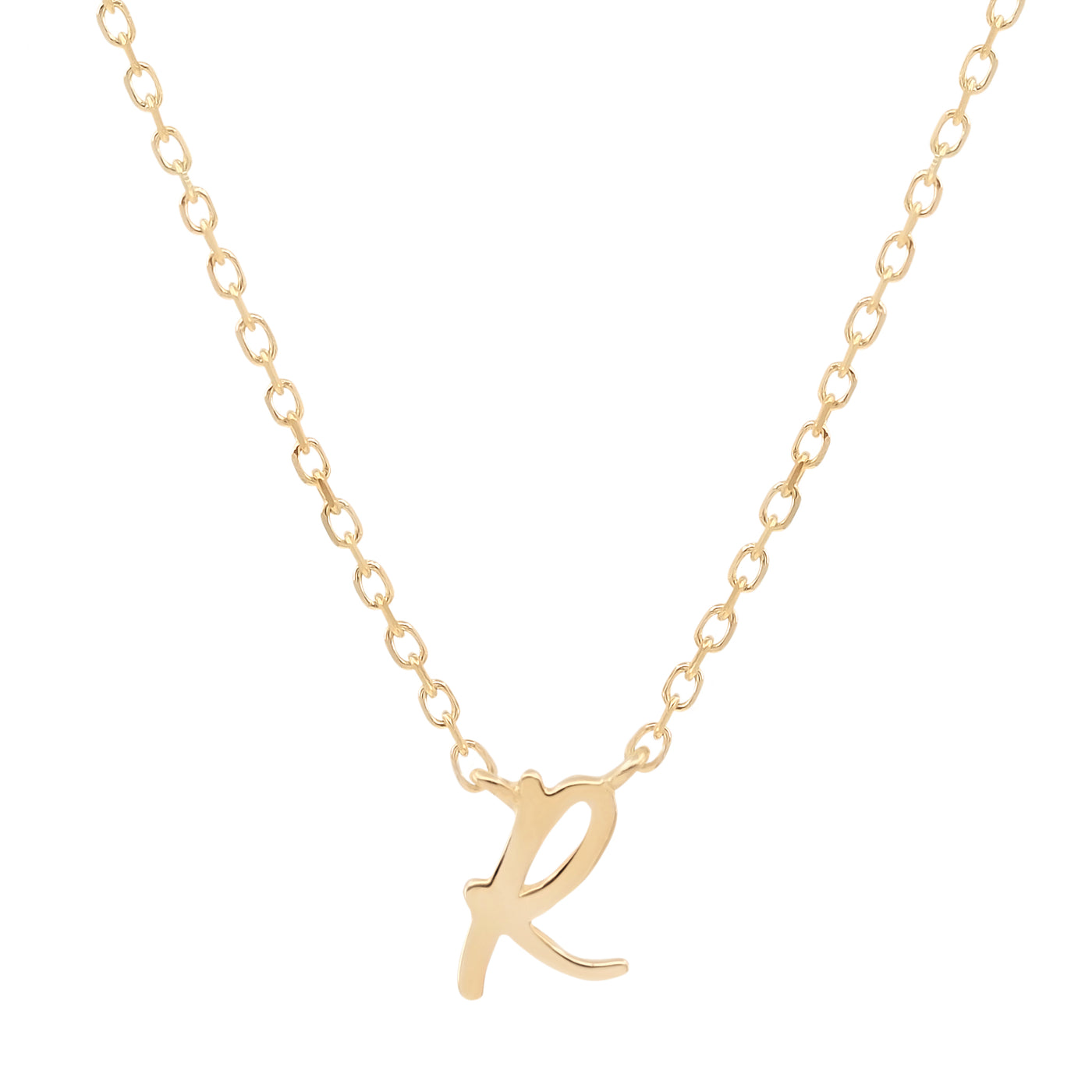 By Charlotte 14k Gold Love Letter Initial Necklace