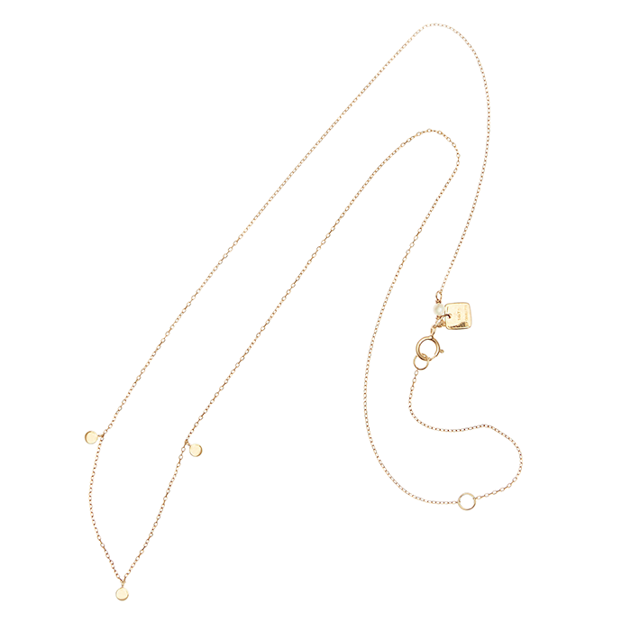 By Charlotte 14k Gold Lunar Necklace